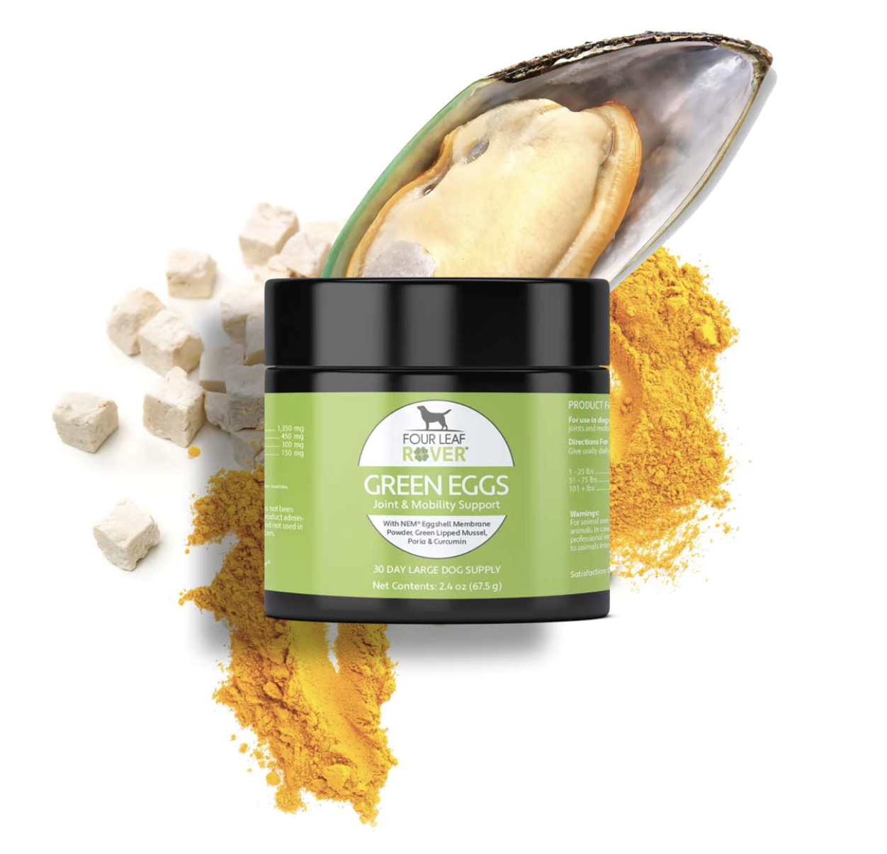 Green Dog Pet Supply Green Eggs Joint Pain and Mobility Support